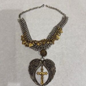 Artesian Cross Necklace 22”